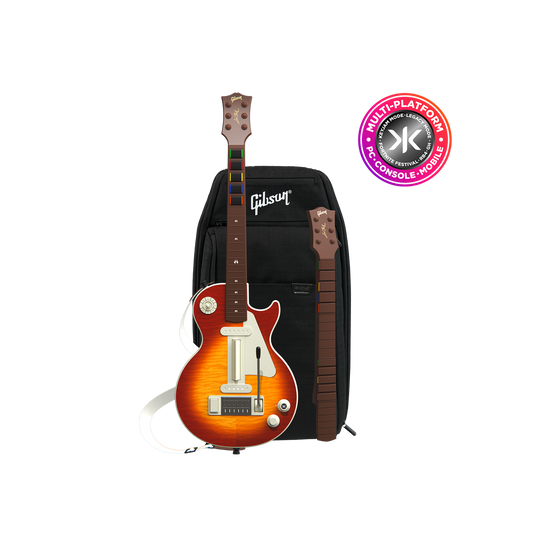 Gibson Les Paul Cherry Sunburst Pro Edition Guitar Controller Collectors Bundle
