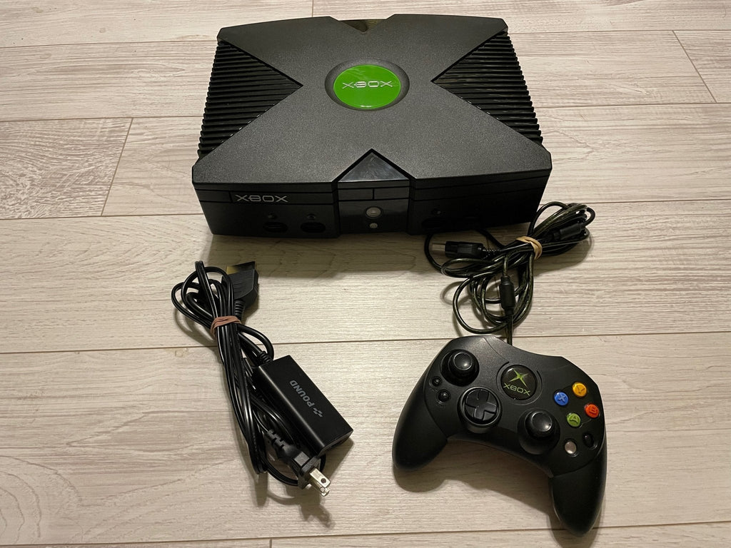 2TB Modded OG Xbox Console Bundle - 1 Pad HDMI AC - 400+ Xbox Titles & 40,000 Retro ROMs - RETRO MODD