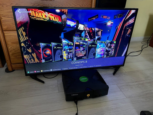 2TB Modded OG Xbox Console CoinOps MAME with 400+ Xbox Titles & 40,000 Retro Games - RETRO MODD