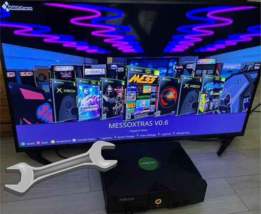 2TB Modded OG Xbox Send In Service - 400+ Xbox Games 40,000+ Retro Titles - RETRO MODD