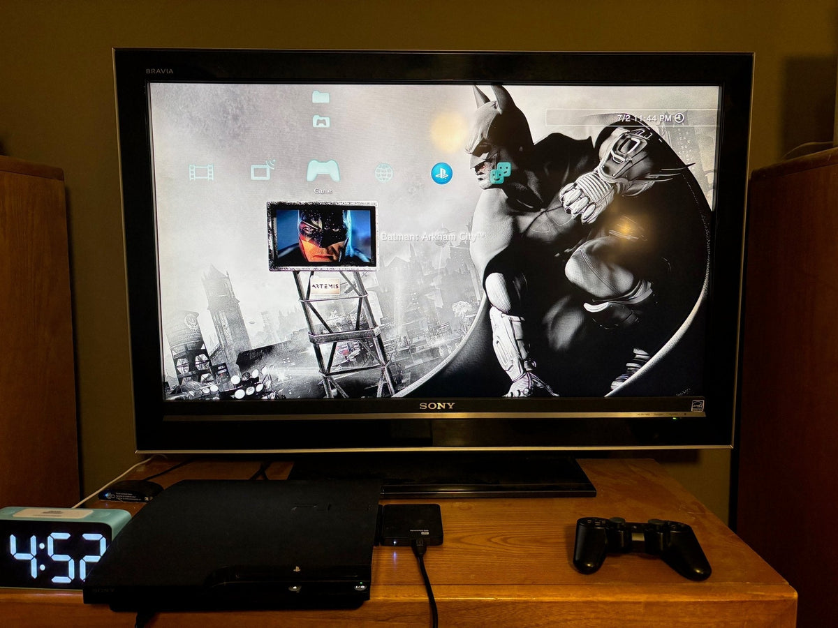 2TB Modded PS3 Console - 4 Pads HDMI Power - 5000+ Titles PS1 PS2 PS3 and Retro Titles - RETRO MODD