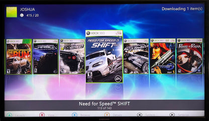 2TB Modded Xbox 360 Slim Bundle RGH RGH3 - Aurora Dashboard - 220+ Xbox 360 Games - Retro Modd