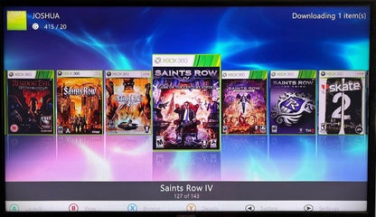 2TB Modded Xbox 360 Slim Bundle RGH RGH3 - Aurora Dashboard - 220+ Xbox 360 Games - Retro Modd