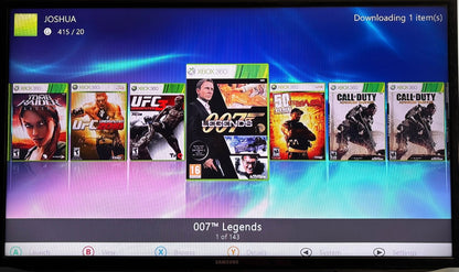 2TB Modded Xbox 360 Slim Bundle RGH3 - Aurora Dashboard - 270+ Xbox 360 Games 10,000+ Retro Titles - RETRO MODD
