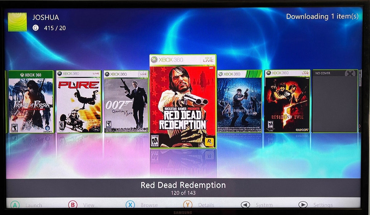 2TB Modded Xbox 360 Slim Bundle RGH3 - Aurora Dashboard - 270+ Xbox 360 Games 10,000+ Retro Titles - RETRO MODD