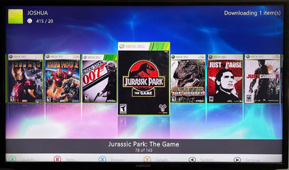 2TB Modded Xbox 360 Slim Bundle RGH3 - Aurora Dashboard - 270+ Xbox 360 Games 10,000+ Retro Titles - RETRO MODD
