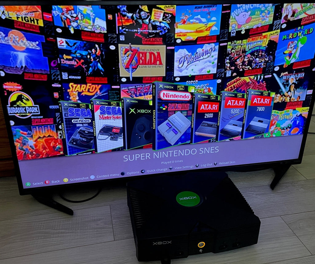 2TB MODDED XBOX CONSOLE BUNDLE - 1 CONTROLLER, HDMI, & AC CABLE - ALL US XBOX TITLES - 10,000 RETRO TITLES - Retro Modd