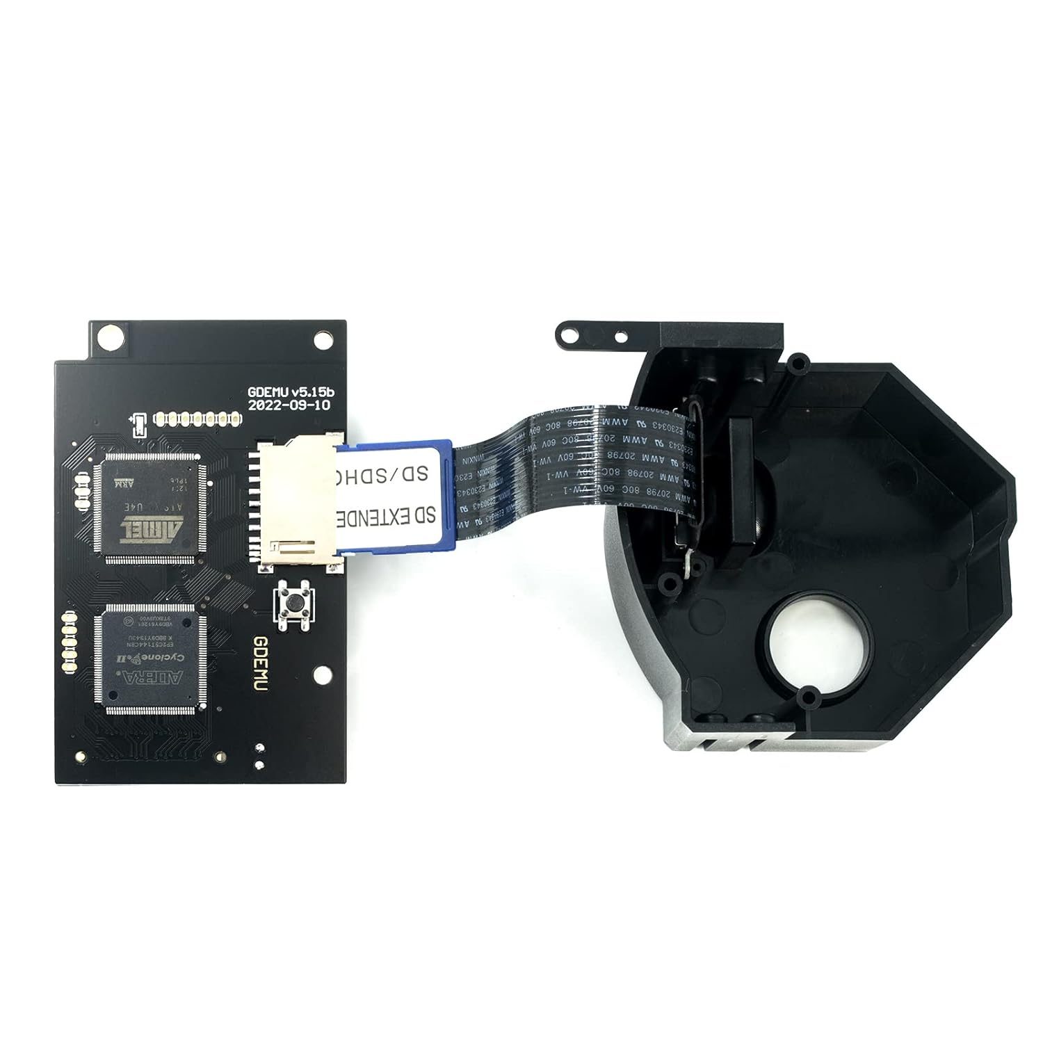 Modded Dreamcast Console Bundle - All US Dreamcast Titles - 1000s of Titles - GDEMU w/ 256GB Card - Controller VMU AV AC