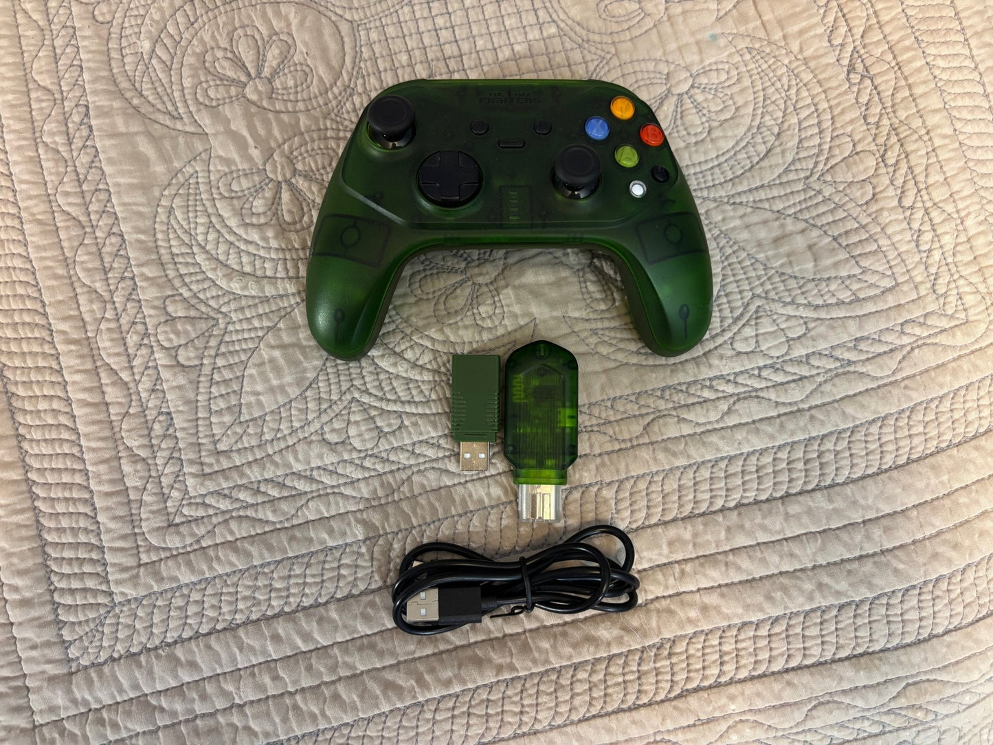 8TB Cerbios Modded Xbox - 1 Retro Fighters Pad HDMI AC - All US Xbox Titles 80,000+ Titles - RETRO MODD