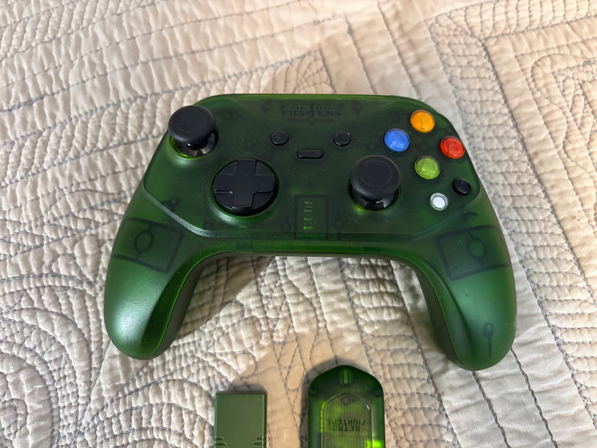 8TB Cerbios Modded Xbox - 1 Retro Fighters Pad HDMI AC - All US Xbox Titles 80,000+ Titles - RETRO MODD
