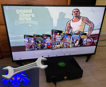 8TB CERBIOS Modded Xbox Send in Service - RETRO MODD