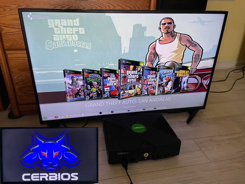8TB Cerbios Modded Xbox with 128MB RAM Upgrade - RETRO MODD