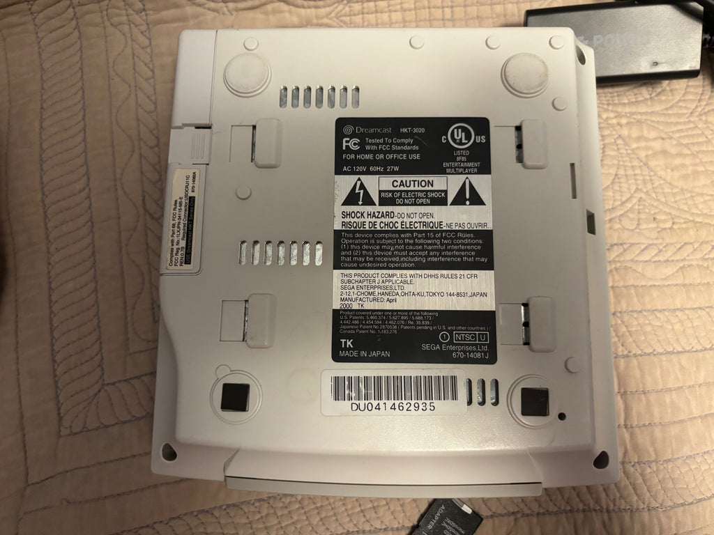 Modded Dreamcast Console HDMI Bundle - All US Dreamcast Titles - 1000s of Titles - GDEMU w/ 256GB Card - Controller VMU HDMI AC