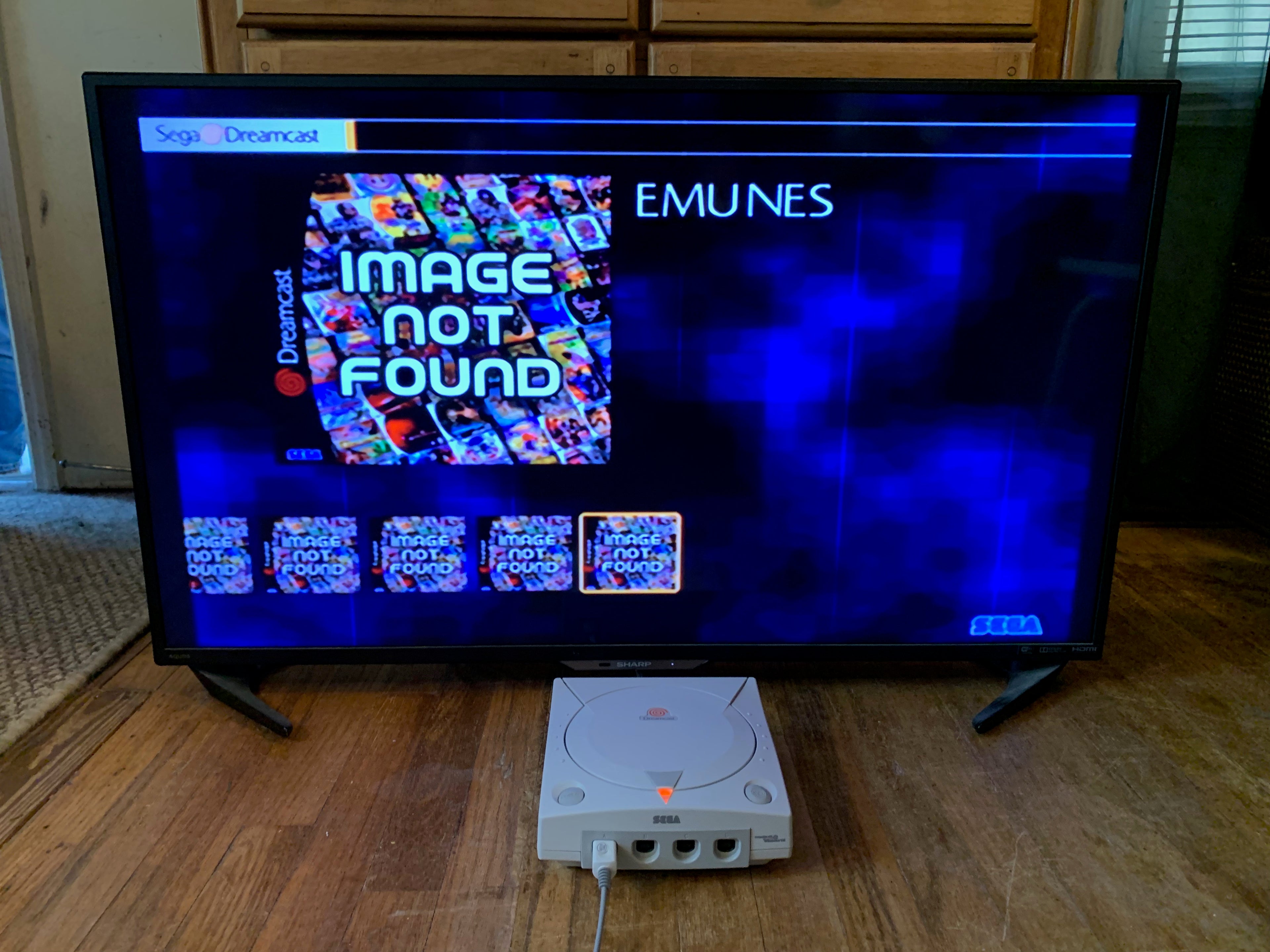 Modded Dreamcast Console Bundle - All US Dreamcast Titles - 1000s of Titles - GDEMU w/ 256GB Card - Controller VMU AV AC