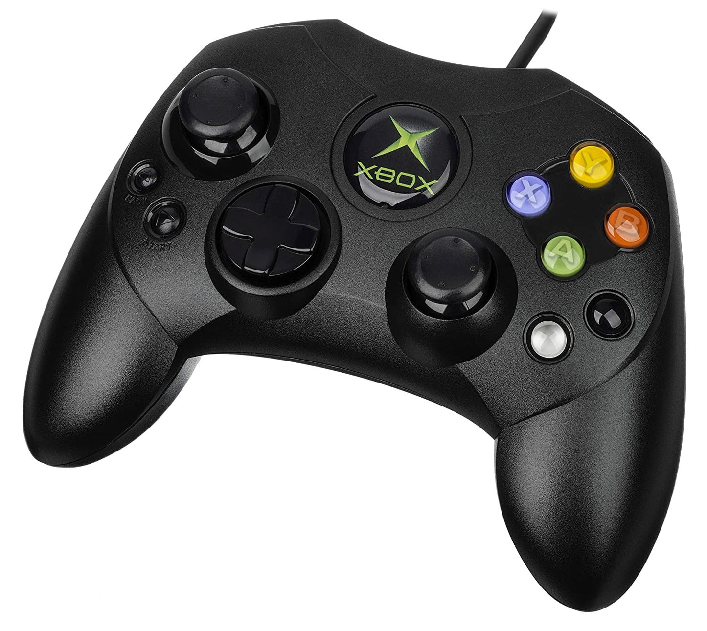 Black S-Type Original Xbox Controller - RETRO MODD