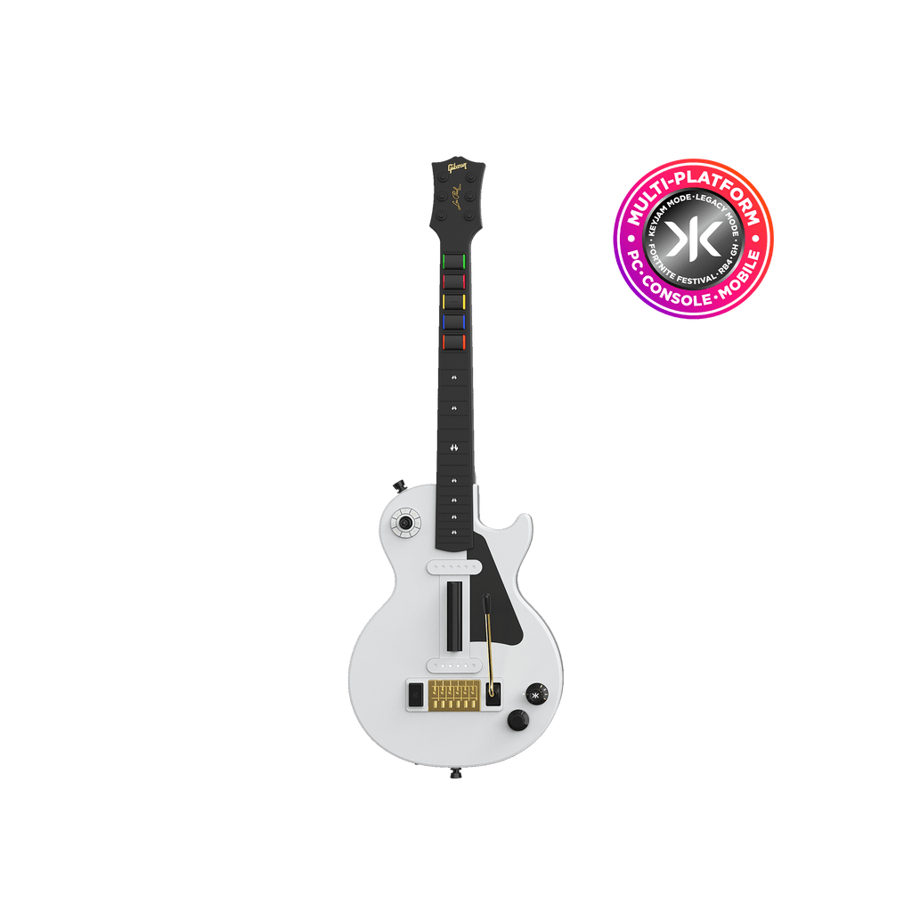 Gibson Les Paul Alpine White Pro Edition Guitar Controller (Multi-platform) - RETRO MODD