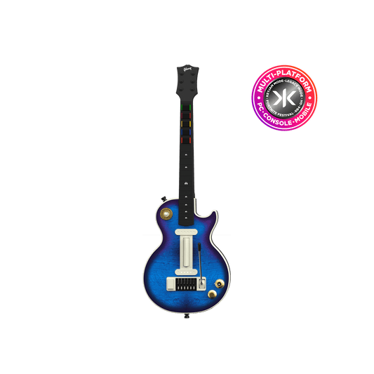 Gibson Les Paul Blueberry Burst Pro Edition Guitar Controller (Multi-platform) - RETRO MODD