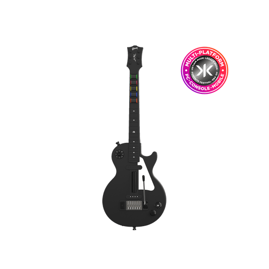 Gibson Les Paul Ebony Encore Edition Guitar Controller (Multi-platform) - RETRO MODD
