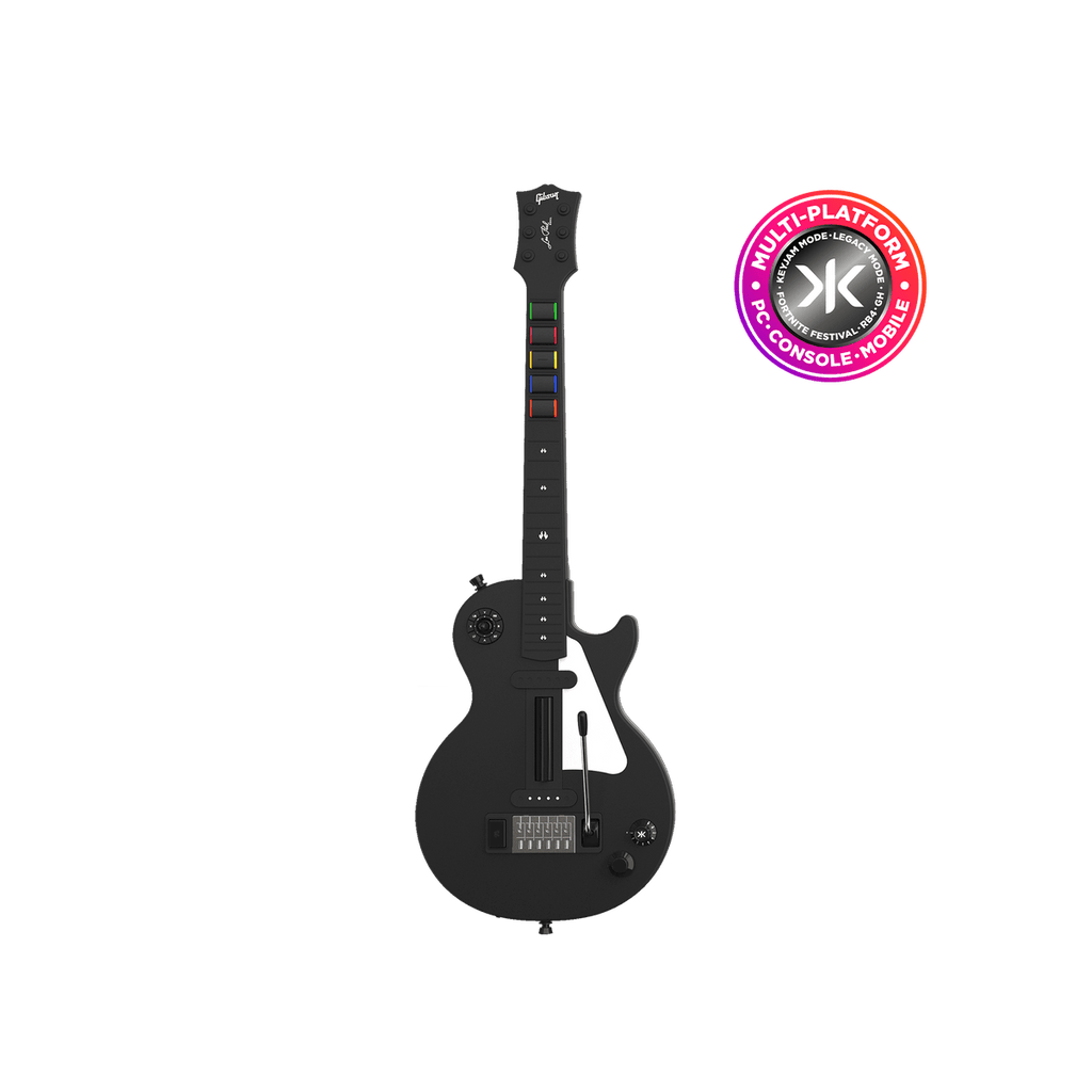 Gibson Les Paul Ebony Encore Edition Guitar Controller (Multi-platform) - Retro Modd