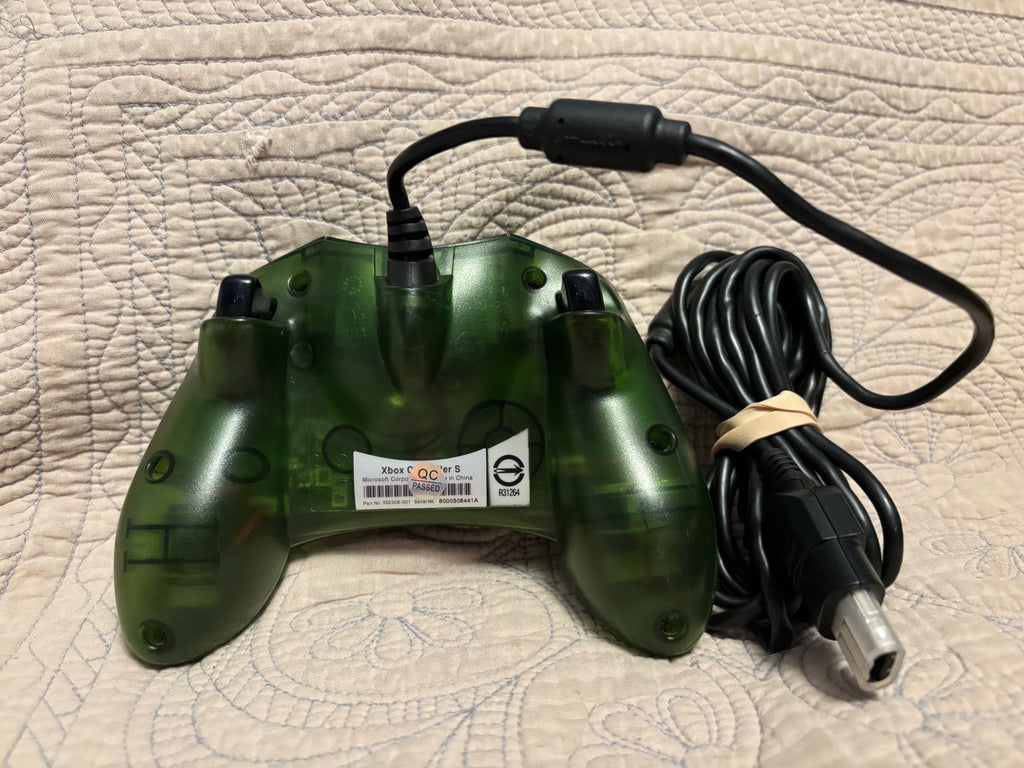 Halo Edition Green Translucent OG Xbox Controller - RETRO MODD