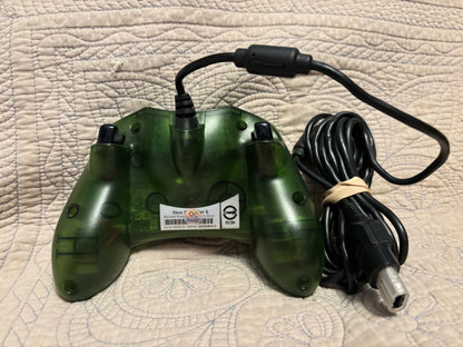 Halo Edition Green Translucent OG Xbox Controller - RETRO MODD
