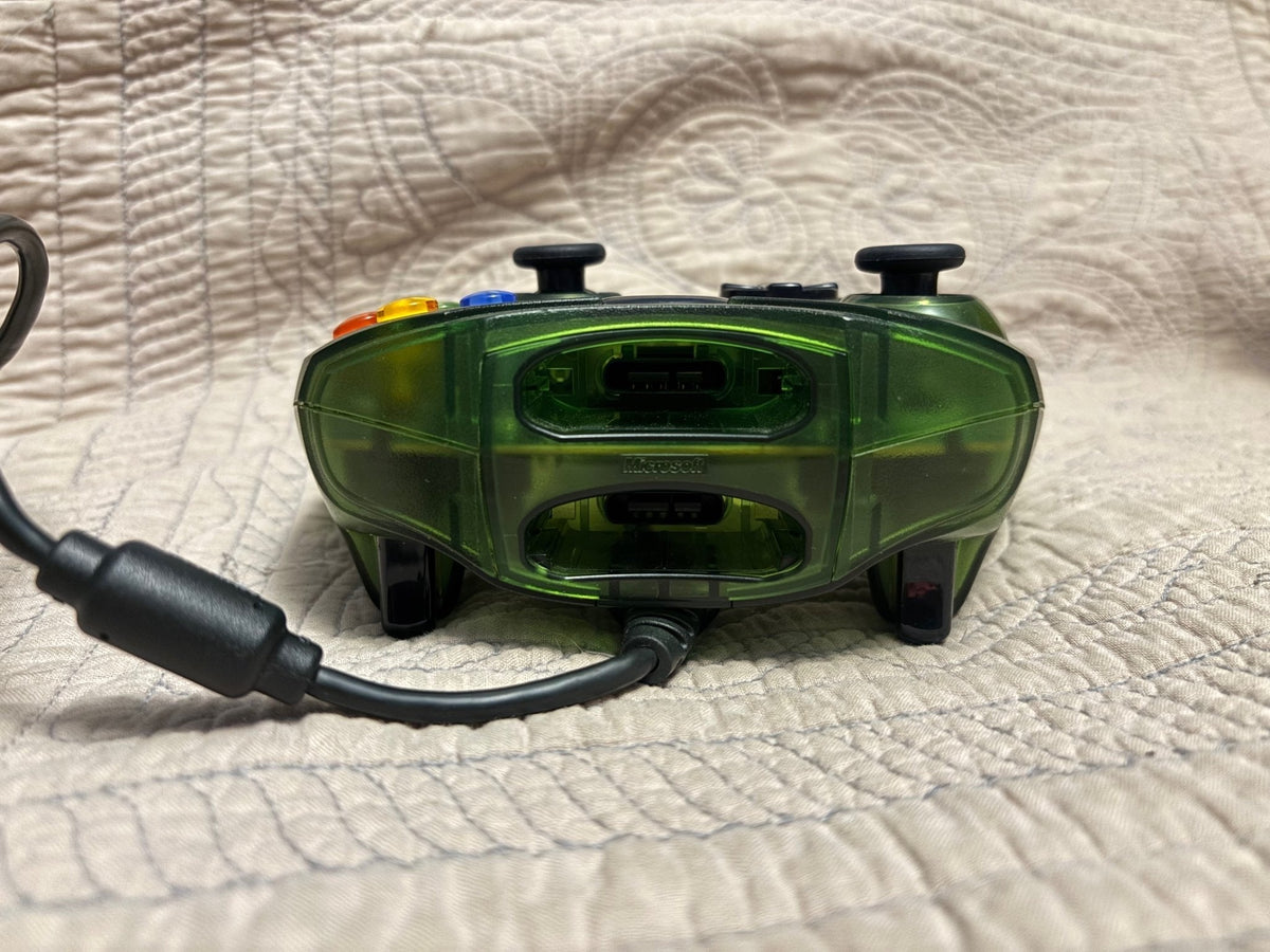 Halo Edition Green Translucent OG Xbox Controller - RETRO MODD