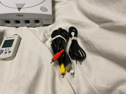 Modded Dreamcast Console - 1 Pad VMU AV Power - All US Dreamcast Games 5000+ Retro Games - RETRO MODD