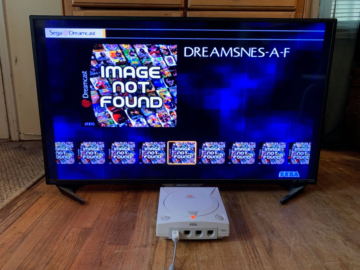 MODDED DREAMCAST CONSOLE - ALL US DREAMCAST TITLES - 2000+ RETRO TITLES (CONSOLE ONLY) - Retro Modd