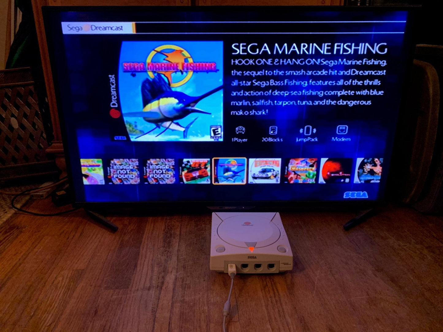 Modded Dreamcast Console with GDEMU 5000+ Games All US Dreamcast Titles - RETRO MODD