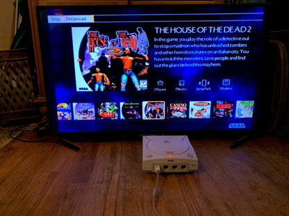 Modded Dreamcast Console with GDEMU 5000+ Games All US Dreamcast Titles - RETRO MODD