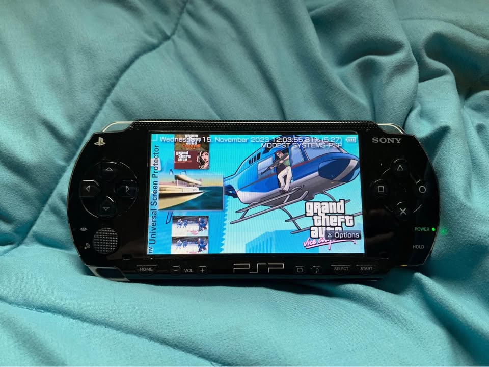 Modded PSP 128GB USB Type-C Mod 100+ PSP Games - RETRO MODD