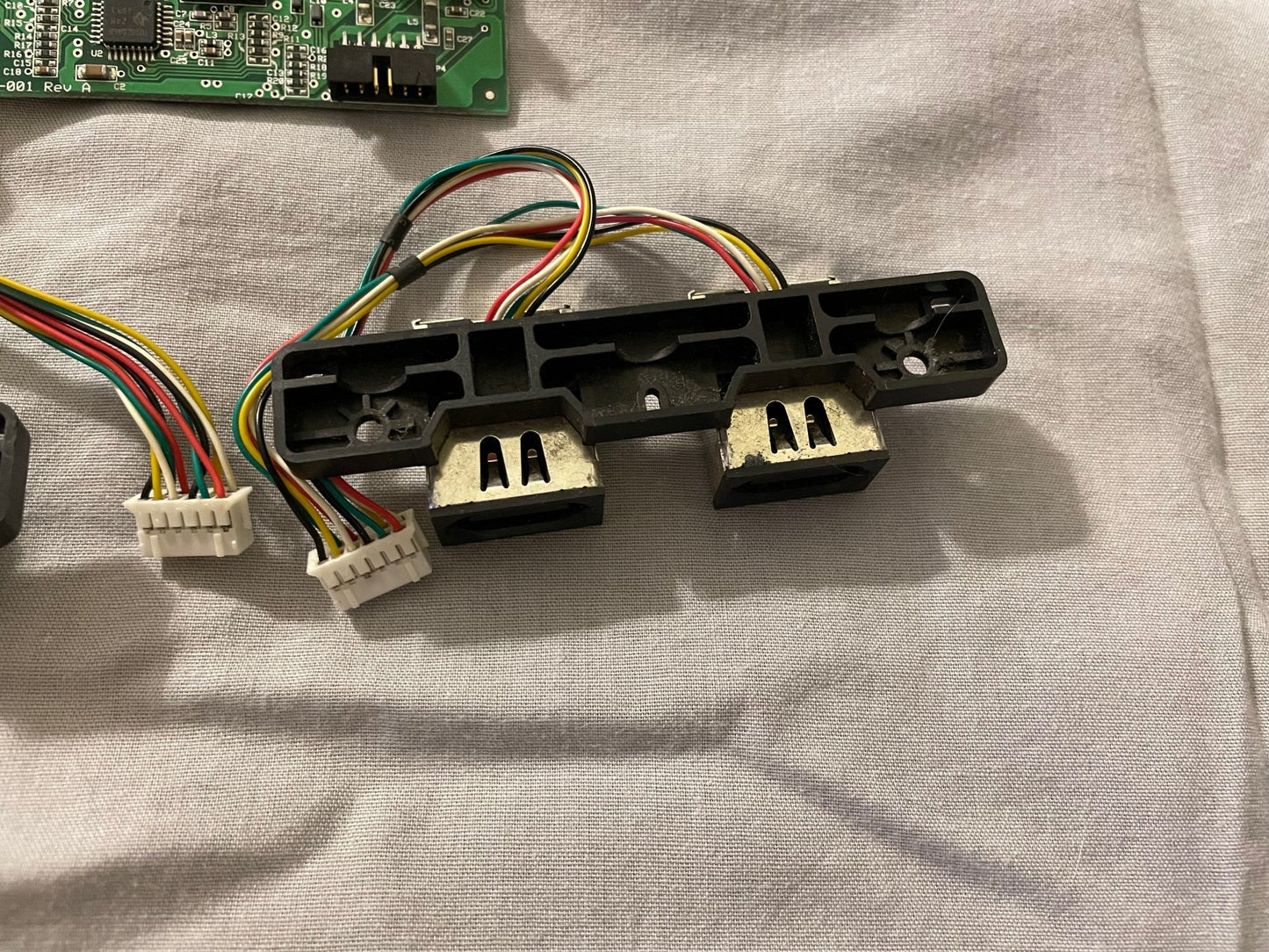 Original Xbox Controller Ports & Daughterboard for 1.0 Motherboard - Retro Modd