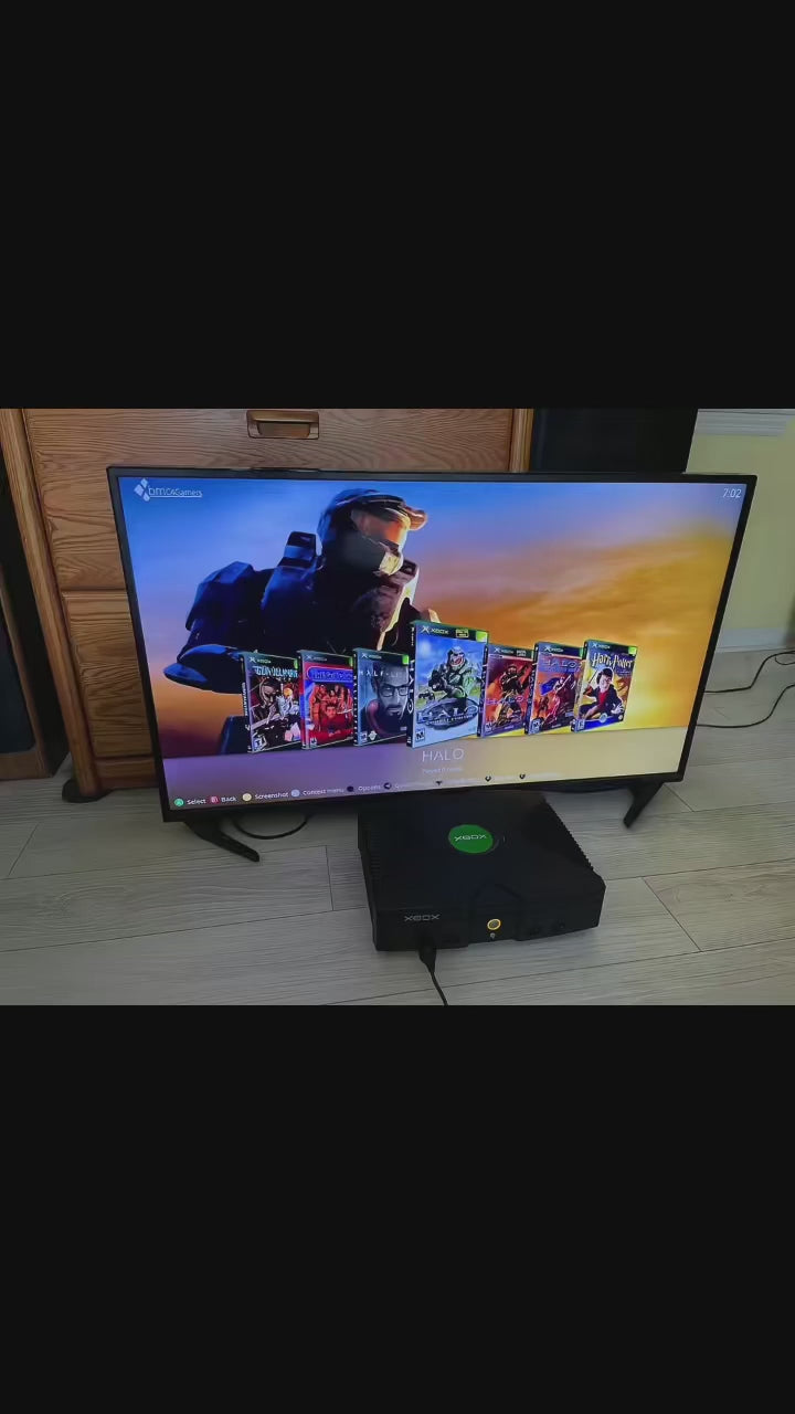 2TB Xbox Mod Kit - All US Xbox Games 10,000+ Retro Titles - Mod It Yourself