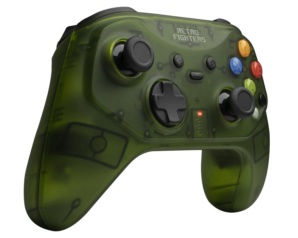 Retro Fighters Hunter Xbox Wireless Controller & Dongle - Modernized Original Xbox Controller - Retro Modd