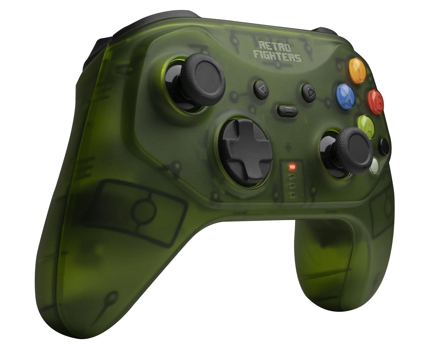 Retro Fighters Hunter Xbox Wireless Controller & Dongle - Modernized Original Xbox Controller - Retro Modd