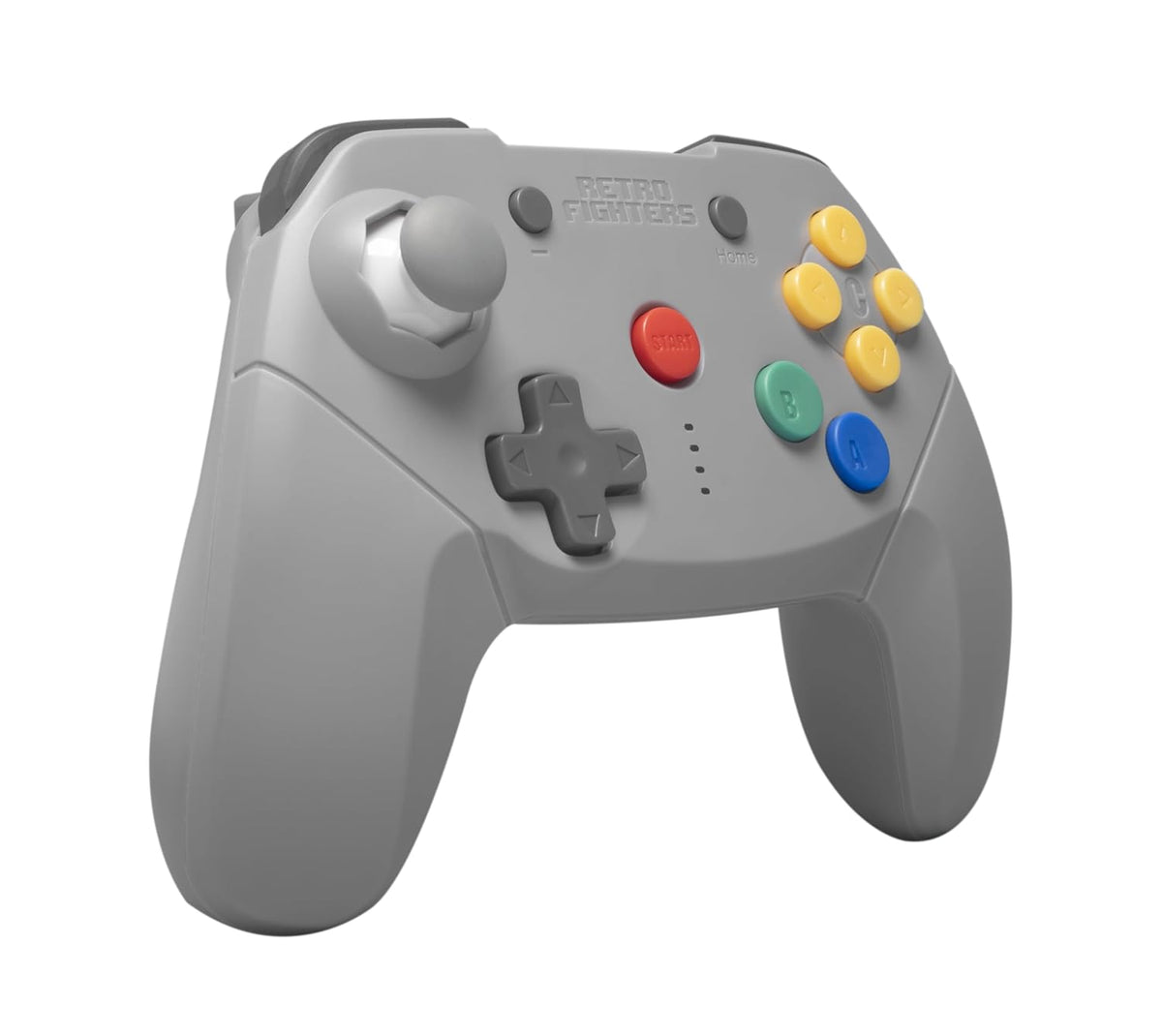 Retro Fighters N64 Brawler64 Controller Grey - Retro Modd