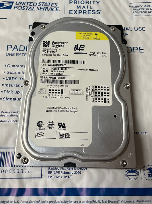 WD80EB Xbox 8GB Nulled HDD for OG Xbox - RETRO MODD