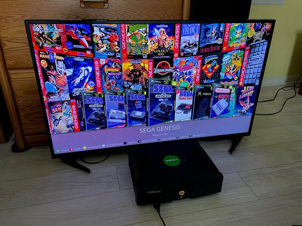 Xbox Motherboard & Hard Drive 8TB Cerbios TSOP - All US Xbox Games & 80,000+ Retro TItles - RETRO MODD