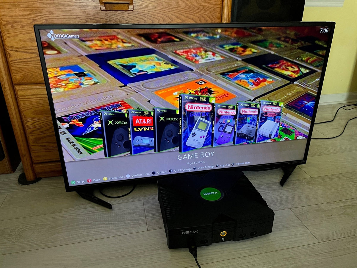 Xbox Motherboard & Hard Drive 8TB Cerbios TSOP - All US Xbox Games & 80,000+ Retro TItles - RETRO MODD