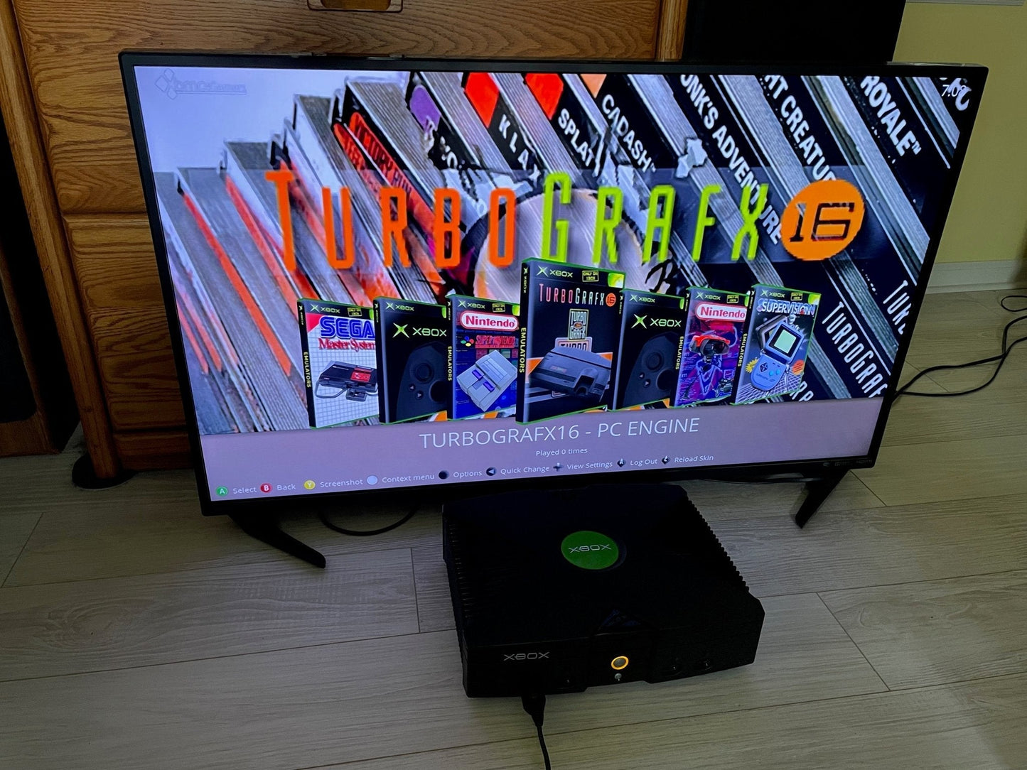 Xbox Motherboard & Hard Drive 8TB Cerbios TSOP - All US Xbox Games & 80,000+ Retro TItles - RETRO MODD