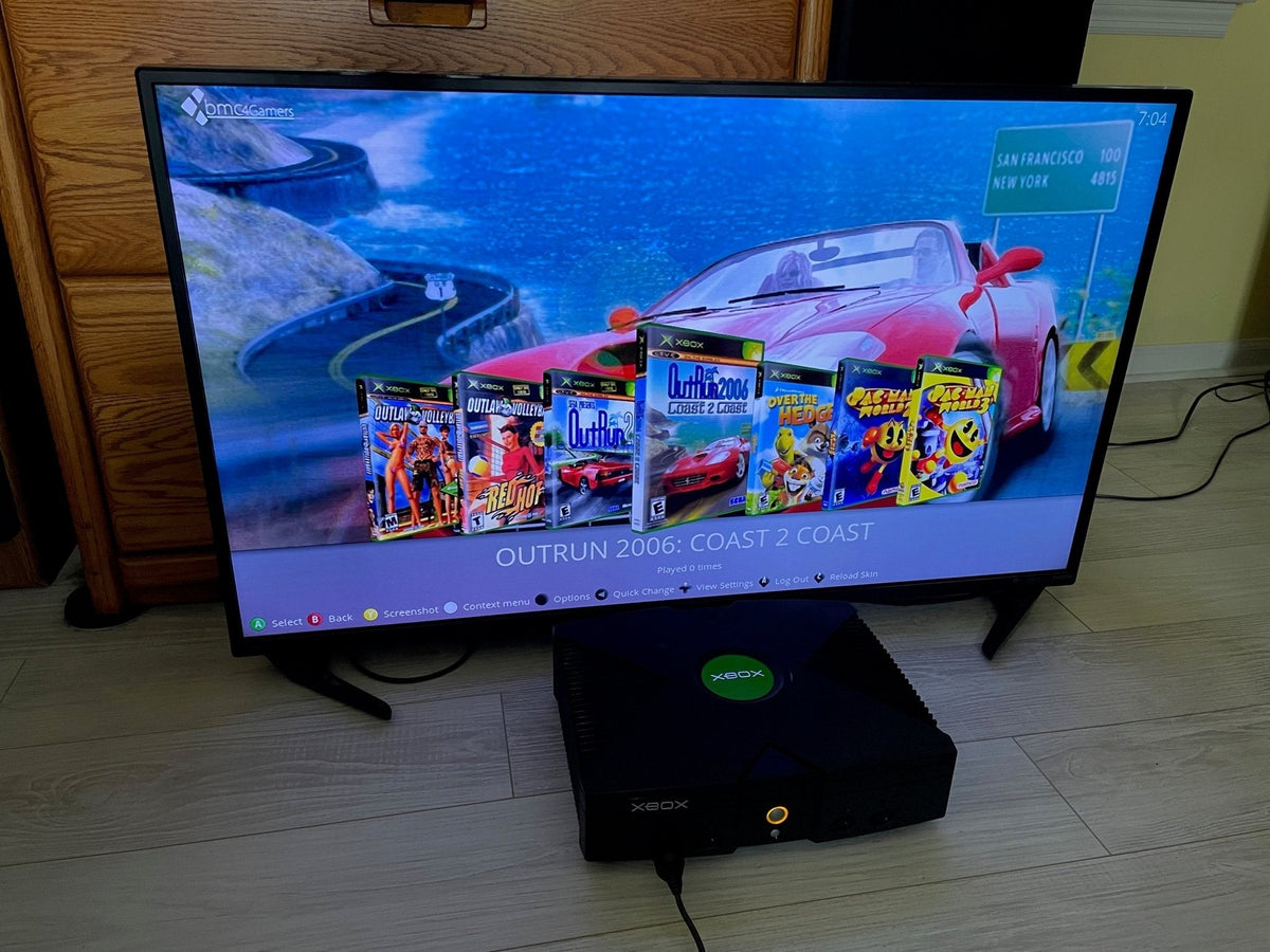 Xbox Motherboard & Hard Drive 8TB Cerbios TSOP - All US Xbox Games & 80,000+ Retro TItles - RETRO MODD