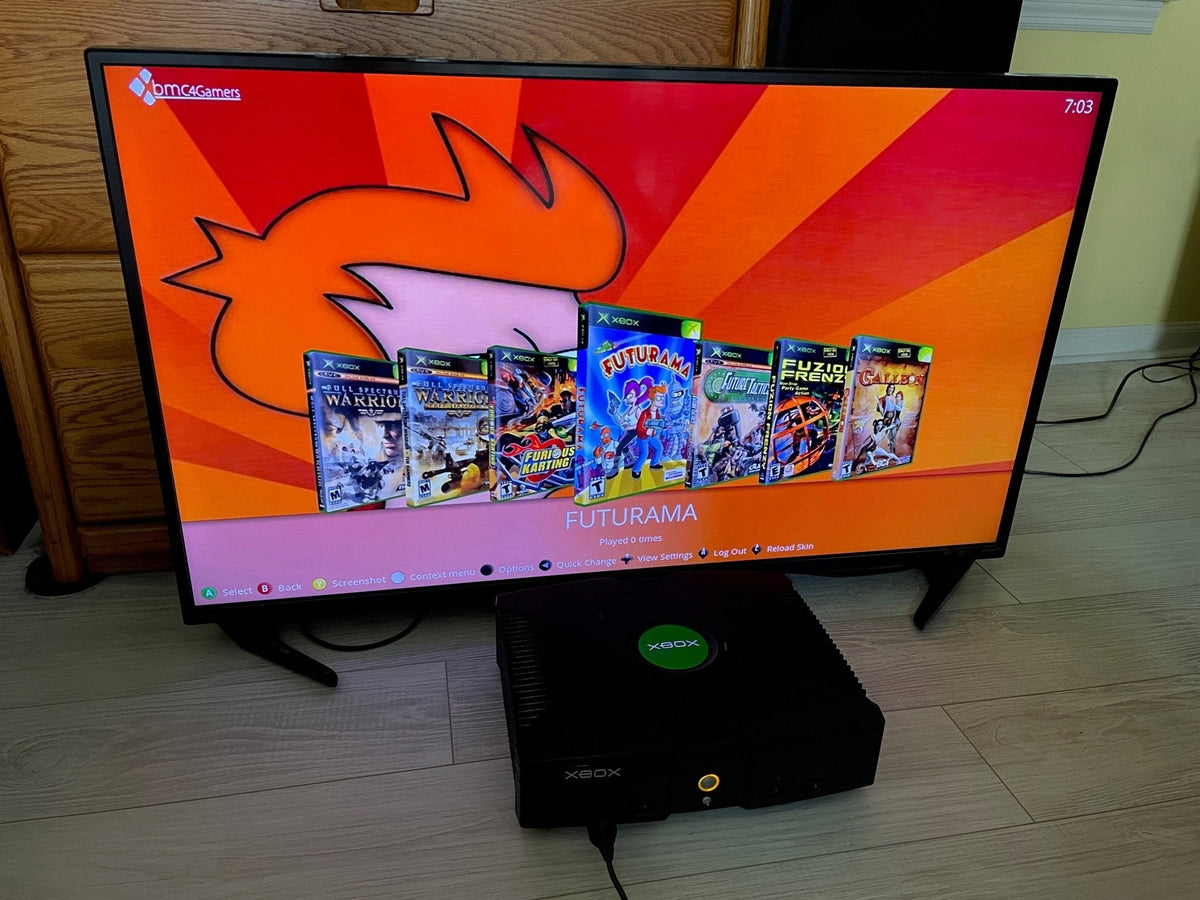 Xbox Motherboard & Hard Drive 8TB Cerbios TSOP - All US Xbox Games & 80,000+ Retro TItles - RETRO MODD