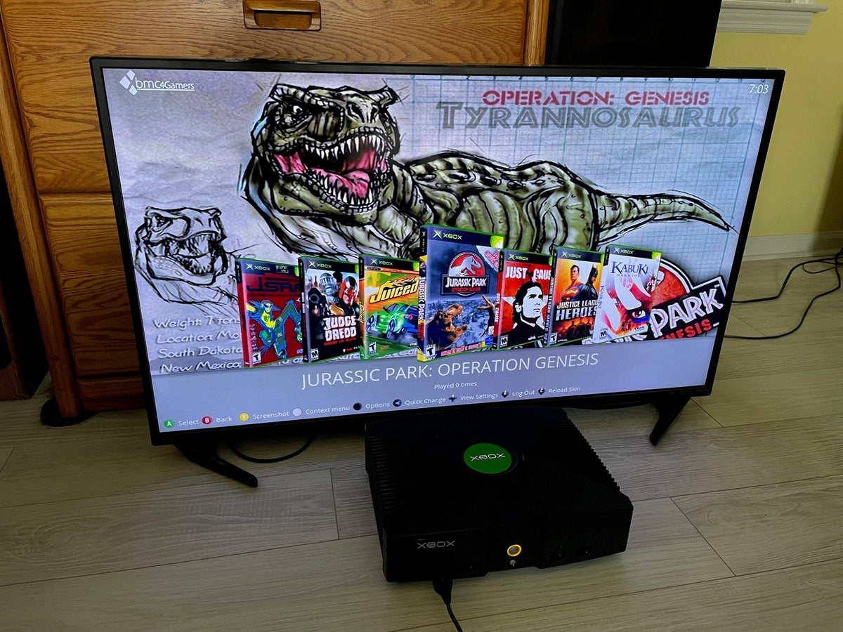 Xbox Motherboard & Hard Drive 8TB Cerbios TSOP - All US Xbox Games & 80,000+ Retro TItles - RETRO MODD