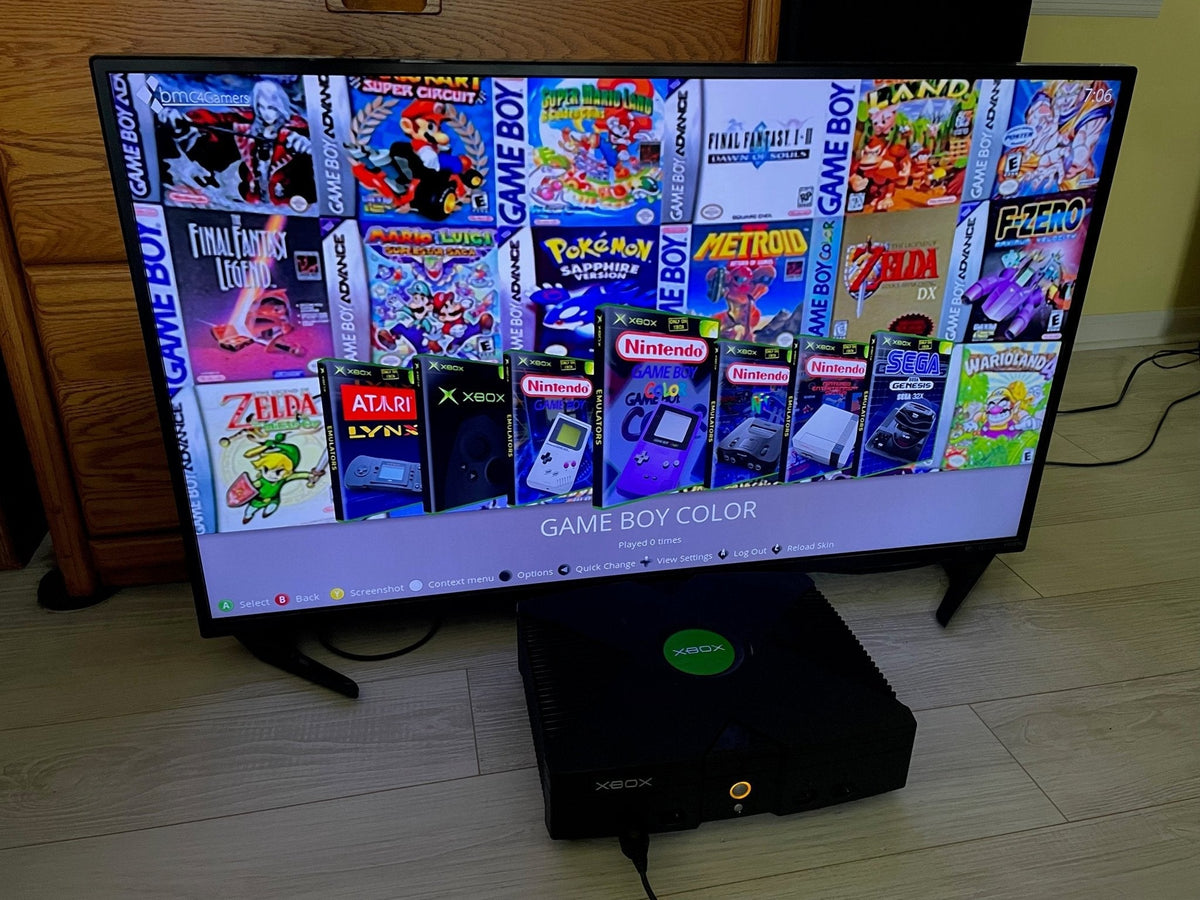 Xbox Motherboard & Hard Drive 8TB Cerbios TSOP - All US Xbox Games & 80,000+ Retro TItles - RETRO MODD