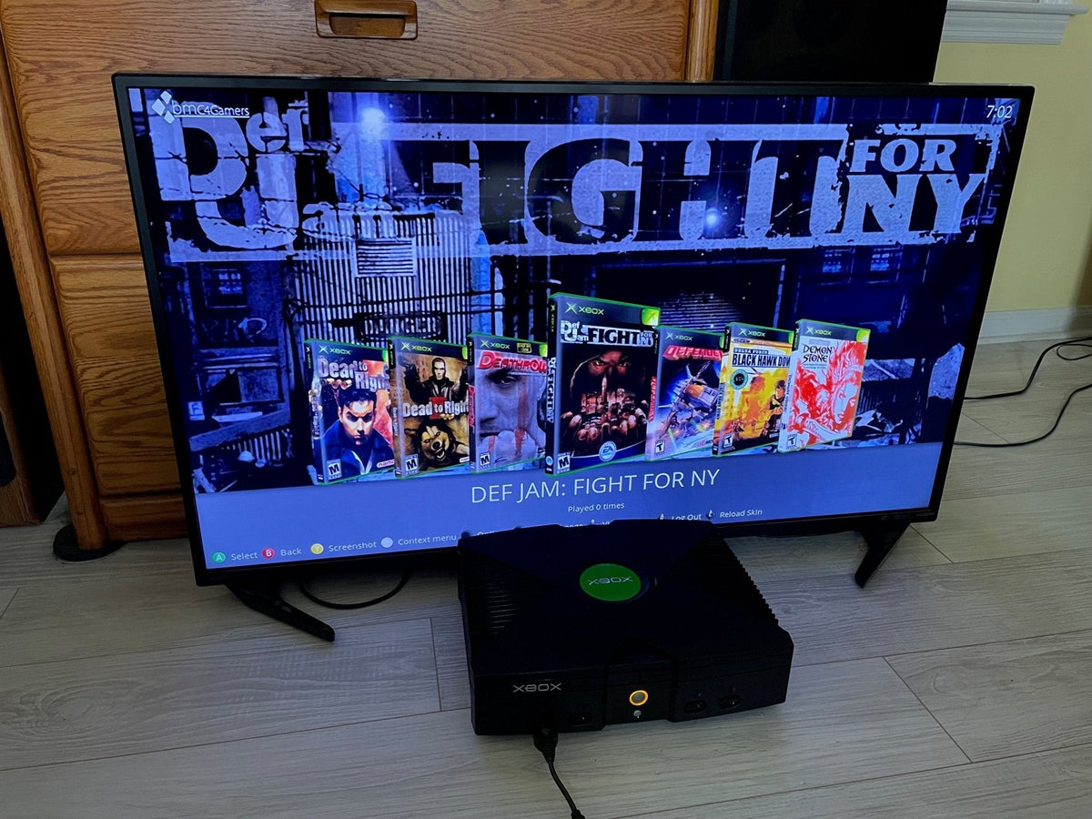 Xbox Motherboard & Hard Drive 8TB Cerbios TSOP - All US Xbox Games & 80,000+ Retro TItles - RETRO MODD